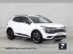 White Used 2024 Kia Sportage GT-Line SUV | £25,795 (Good price)