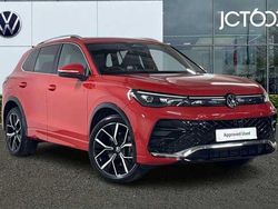 Red Used 2025 VW Tiguan R-line SUV | £35,185 (Expensive)