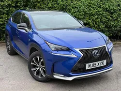 Blue Used 2015 Lexus NX300h Sport Line SUV | £16,499 (Fair price)