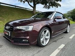 Red Used 2012 Audi A5 Cabriolet S-Line Cabriolet | £7,995 (Fair price)