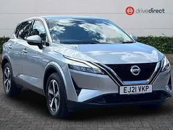 Silver Used 2021 Nissan Qashqai N-Connecta SUV | £16,923 (Fair price)