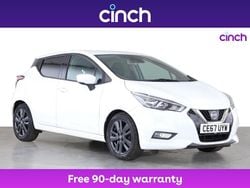 White Used 2017 Nissan Micra N-Connecta Hatchback | £7,449 (A bit pricey)