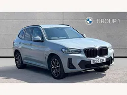 Grey Used 2022 BMW X3 M Sport SUV | £32,980 (Fair price)