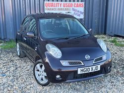 Black Used 2010 Nissan Micra N-TEC Hatchback | £1,790