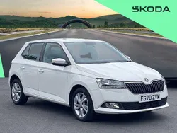 White Used 2020 Skoda Fabia SE Hatchback | £9,870 (Good price)