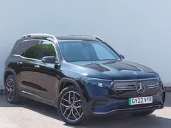 Black Used 2022 Mercedes EQB350 AMG Line Premium SUV | £27,698 (Fair price)