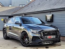 Grey Used 2019 Audi Q8 S-Line SUV | £38,890 (Expensive)