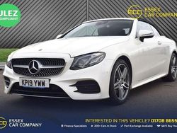 White Used 2019 Mercedes E220 AMG line Cabriolet | £20,999 (Good price)