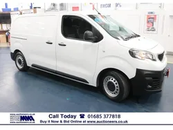 White Used 2018 Peugeot Expert S Van | £9,090 (Expensive)