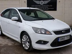 White Used 2010 Ford Focus Zetec Hatchback | £2,250 (A bit pricey)
