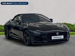 Black Used 2021 Jaguar F-Type First Edition Cabriolet | £42,599 (Fair price)