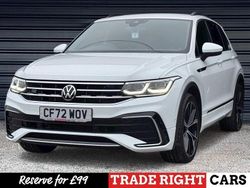 White Used 2023 VW Tiguan R-line SUV | £26,990 (Fair price)