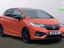 Orange Used 2018 Honda Jazz Sport Hatchback | £10,399 (Good price)