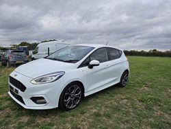 White Used 2019 Ford Fiesta ST-Line Hatchback | £8,200 (Fair price)