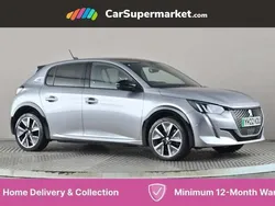 Grey Used 2022 Peugeot e-208 Premium Hatchback | £14,197 (Fair price)
