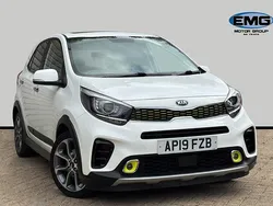 Clear white Used 2019 Kia Picanto X-Line Hatchback | £9,395 (Good price)