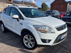 White Used 2012 Ford Kuga Zetec SUV | £3,395 (Fair price)