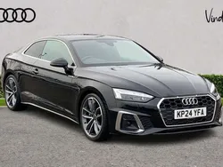 Black Used 2024 Audi A5 S-Line Coupe | £29,524 (Good price)