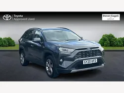 Grey Used 2020 Toyota RAV4 Hybrid SUV | £21,638 (A bit pricey)