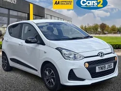 White Used 2019 Hyundai i10 GO! Hatchback | £8,795 (Fair price)