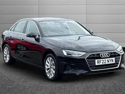 Brilliant black Used 2022 Audi A4 Sedan | £21,495 (Good price)