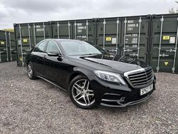 Black Used 2013 Mercedes S350 AMG line Sedan | £12,990