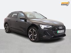 Black Used 2022 Audi e-tron Advanced Plus SUV | £26,895 (Fair price)