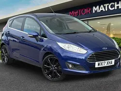 Blue Used 2017 Ford Fiesta Titanium X Hatchback | £6,790 (Fair price)