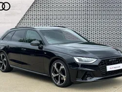 Black Used 2024 Audi A4 Black Edition Estate | £29,813 (A bit pricey)