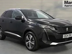 Black Used 2024 Peugeot 3008 Allure SUV | £20,668 (Fair price)
