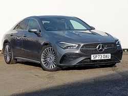 Grey Used 2023 Mercedes CLA220 AMG Line Premium Sedan | £29,998 (A bit pricey)