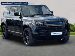 Black Used 2022 Land Rover Defender SE Dynamic SUV | £58,039 (A bit pricey)