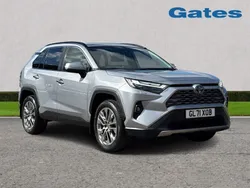 Silver Used 2022 Toyota RAV4 Hybrid SUV | £28,499 (Fair price)