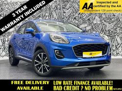 Blue Used 2021 Ford Puma Gen-E Titanium SUV | £13,895 (Good price)