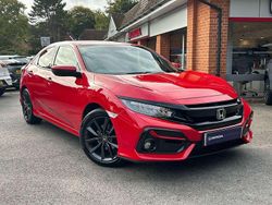 Rallye red Used 2021 Honda Civic SR Hatchback | £13,750 (Fair price)