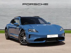 Neptune blue New 2025 Porsche Taycan 4S Sport Turismo Sedan | £94,990