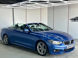 Blue Used 2018 BMW 420 M Sport Cabriolet | £14,484 (Fair price)