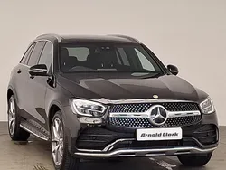 Black Used 2022 Mercedes GLC300 AMG Line Premium SUV | £36,498 (A bit pricey)
