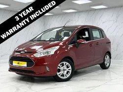 Red Used 2015 Ford B-MAX Zetec MPV | £3,695 (Fair price)