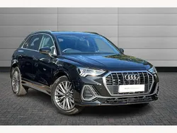 Mythos black Used 2025 Audi Q3 S-Line SUV | £35,295 (Fair price)