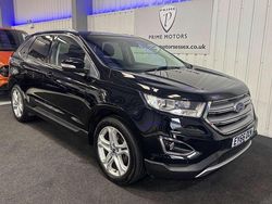 Black Used 2016 Ford Edge Titanium SUV | £12,989 (Fair price)