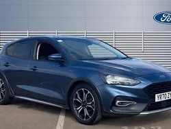 Blue Used 2020 Ford Focus Active X Hatchback | £16,232 (Fair price)