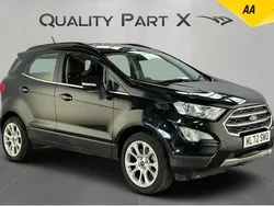 Black Used 2022 Ford Ecosport Titanium SUV | £11,600 (Good price)