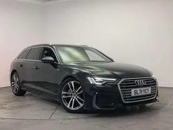 Black Used 2021 Audi A6 S-Line Estate | £27,800 (Fair price)