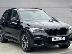 Black Used 2021 BMW X3 M Sport SUV | £28,990 (Good price)