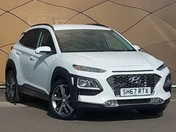 White Used 2017 Hyundai Kona Premium SUV | £11,998 (Fair price)