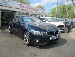 Blue Used 2014 BMW 420 Sport Line Coupe | £5,495 (Fair price)