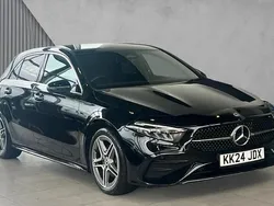Black Used 2024 Mercedes A180 AMG Line Premium Hatchback | £26,480 (Expensive)