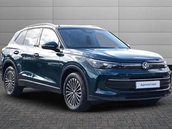 Nightshade blue Used 2024 VW Tiguan Elegance SUV | £31,950 (Expensive)