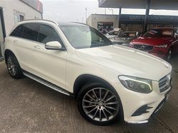 White Used 2015 Mercedes GLC220 AMG Line Premium Estate | £17,695 (Expensive)